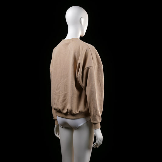 Sweatshirt - Beige - Size XS