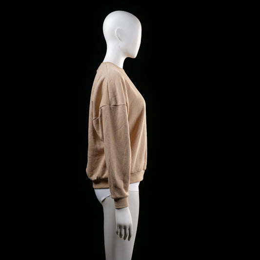 Sweatshirt - Beige - Size XS