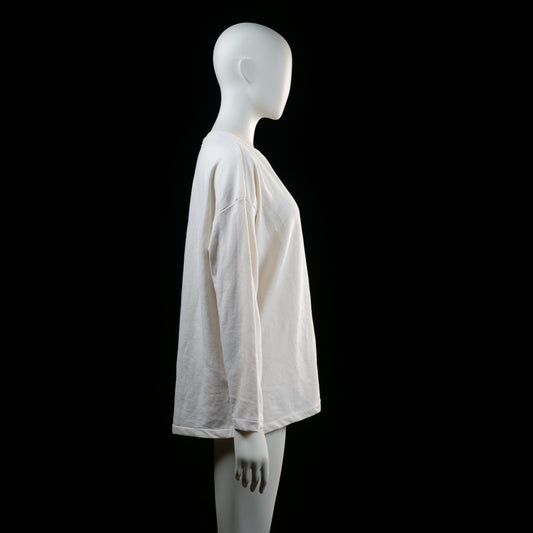 Long-sleeve top - Ivory - Size M