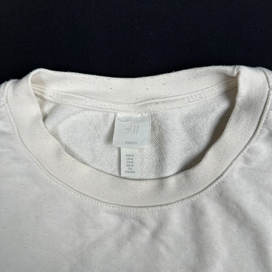 Long-sleeve top - Ivory - Size M