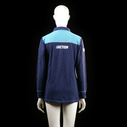 Polo - Navy & Light Blue - Size S