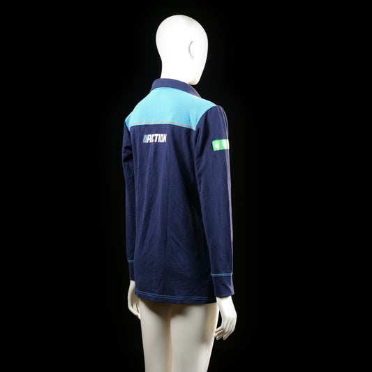 Polo - Navy & Light Blue - Size S