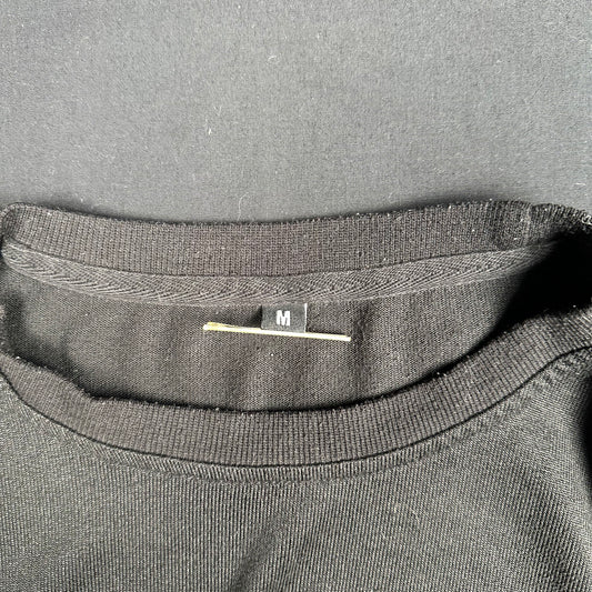 Sweatshirt - Black & Light Blue - Size M