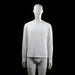 H&M - Long-sleeve top - White - Size XL - Plain long-sleeve top with a crew neckline and straight hem. No visible patterns, prints, or closures.