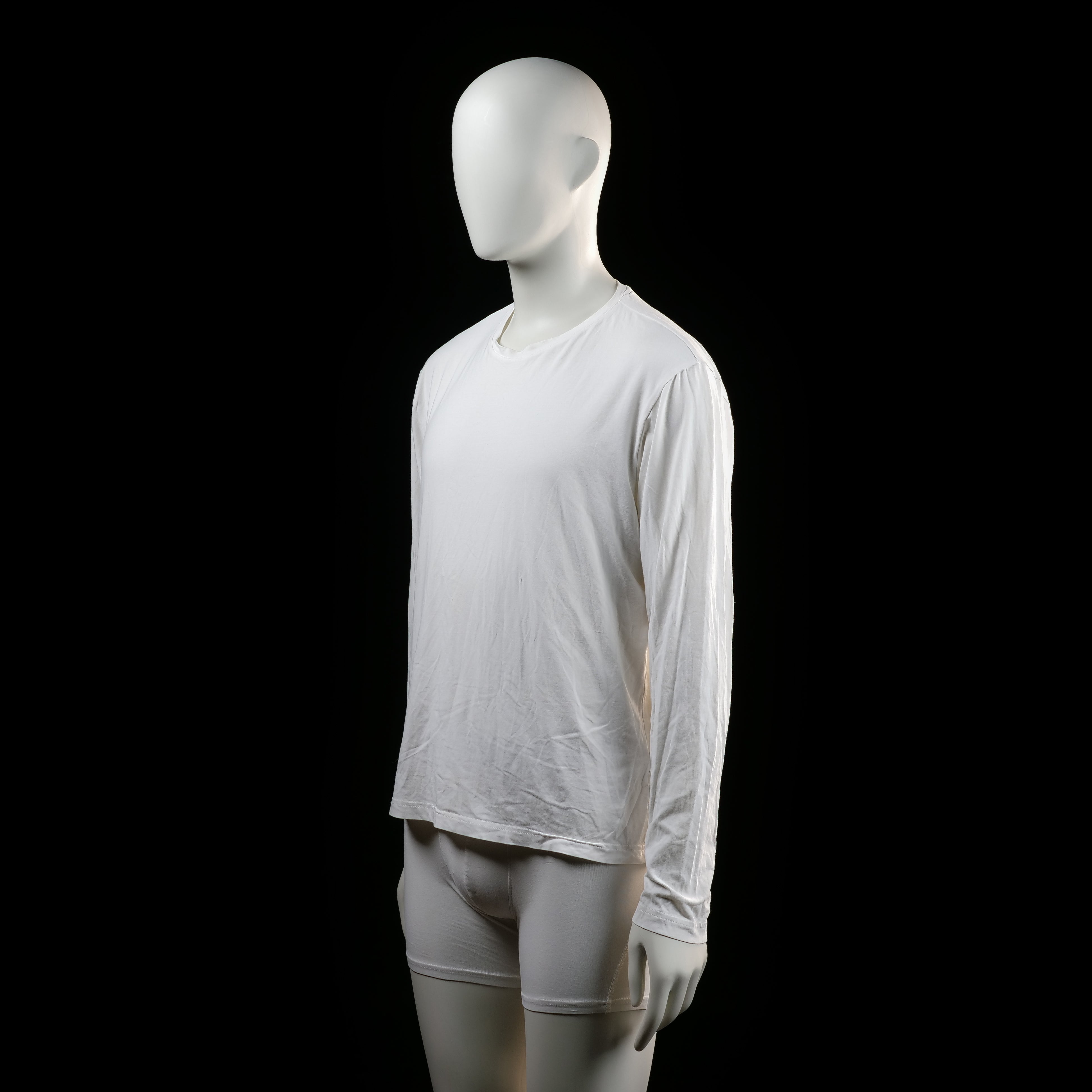 Long-sleeve top - White - Size XL