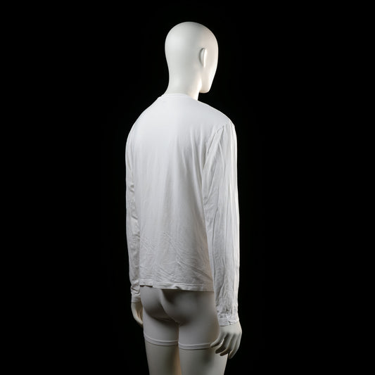 Long-sleeve top - White - Size XL