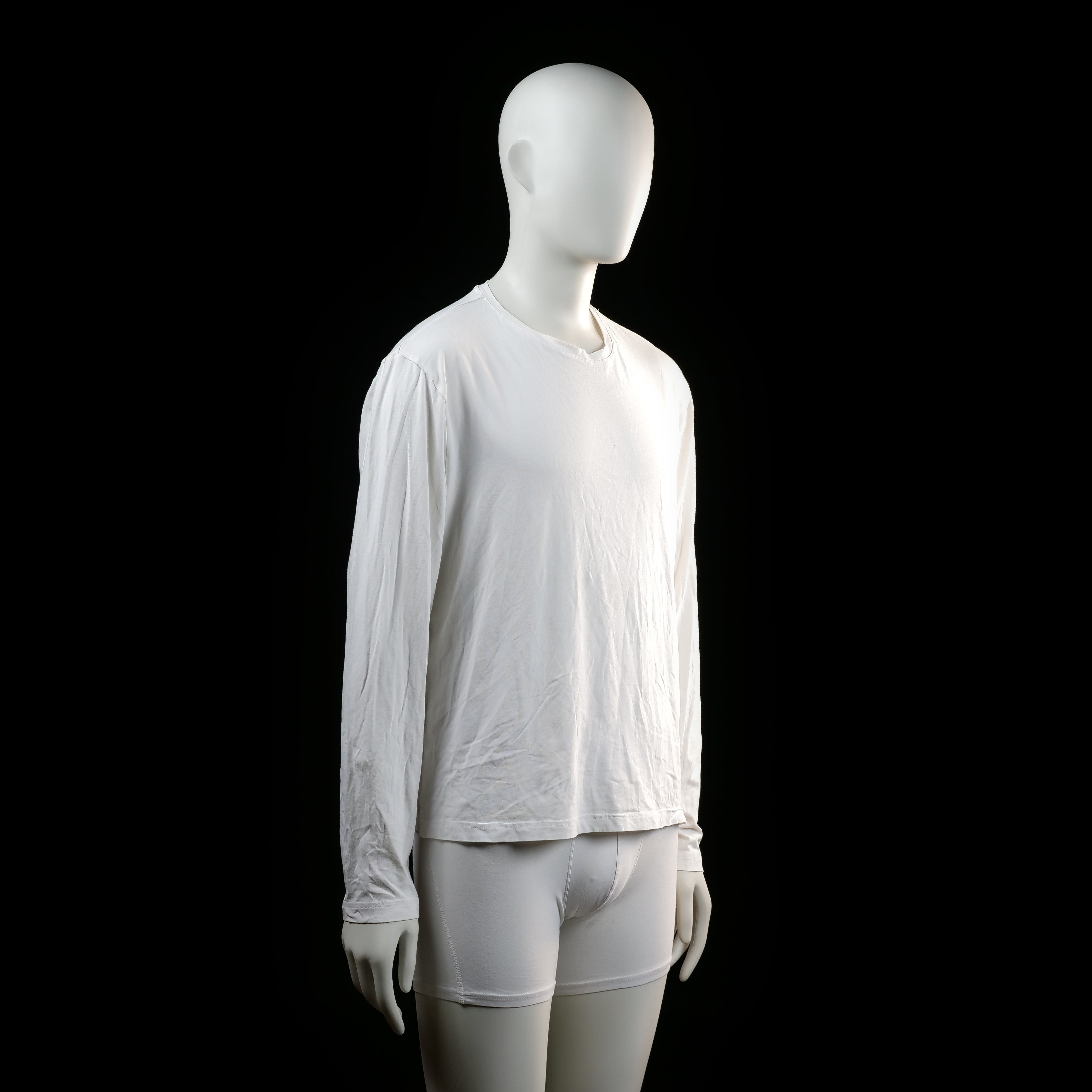 Long-sleeve top - White - Size XL