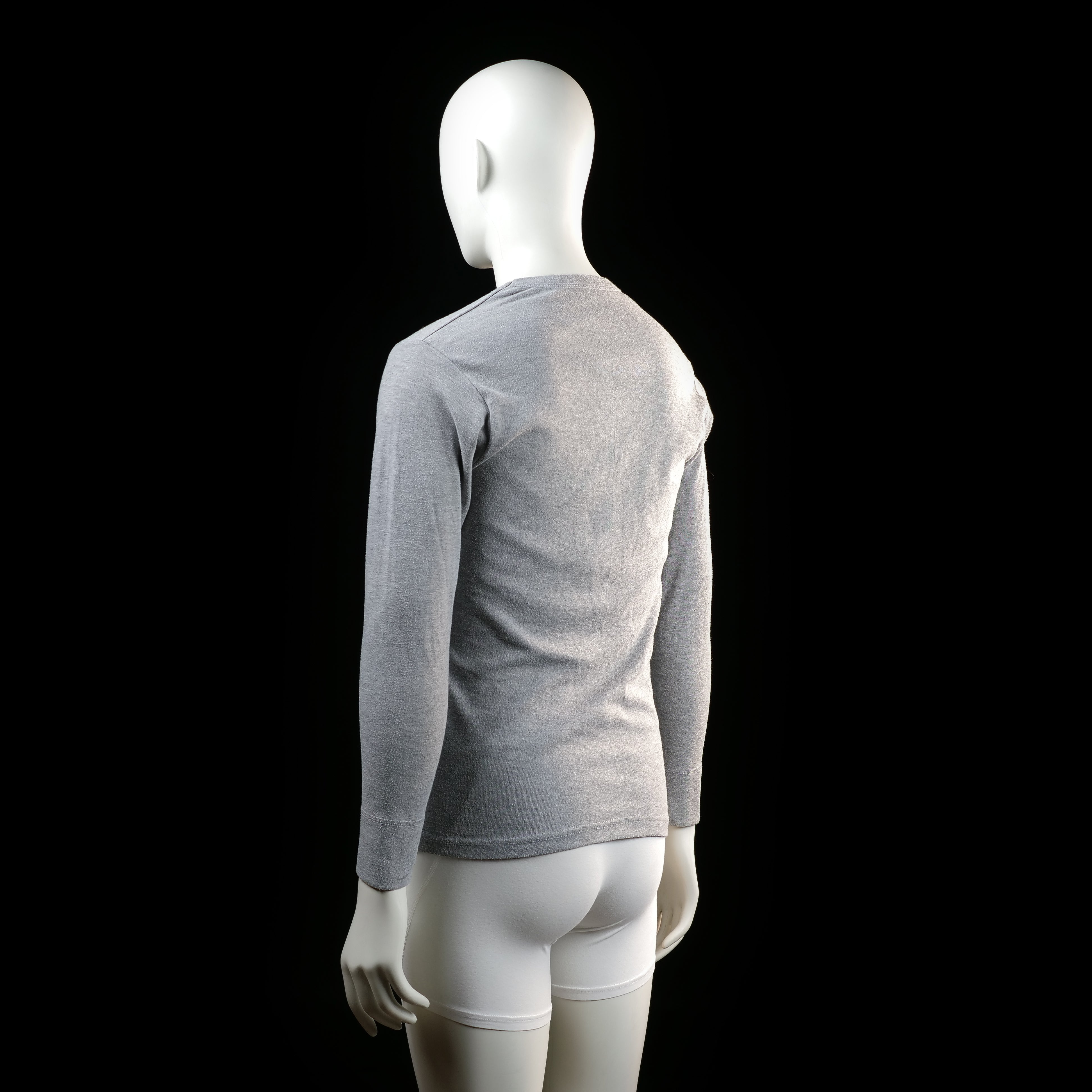 Long-sleeve top - Light Gray - Size 54
