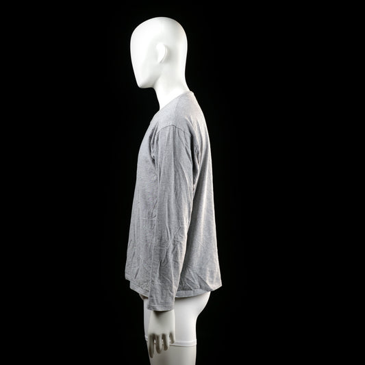 Long-sleeve top - Light Gray - Size L