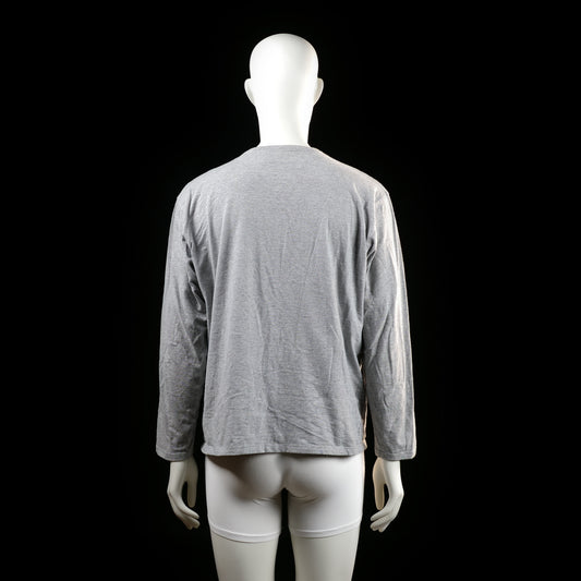 Long-sleeve top - Light Gray - Size L