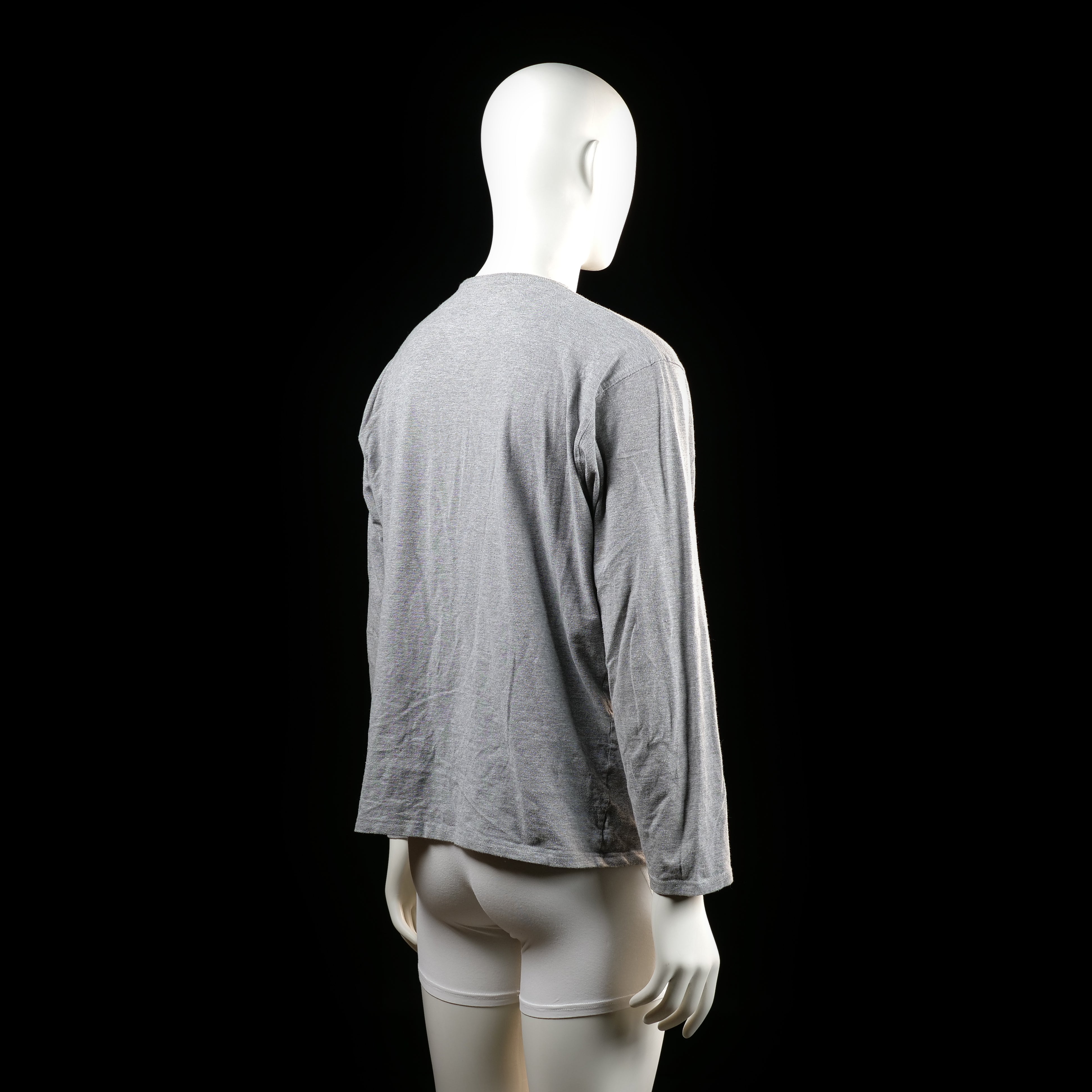 Long-sleeve top - Light Gray - Size L