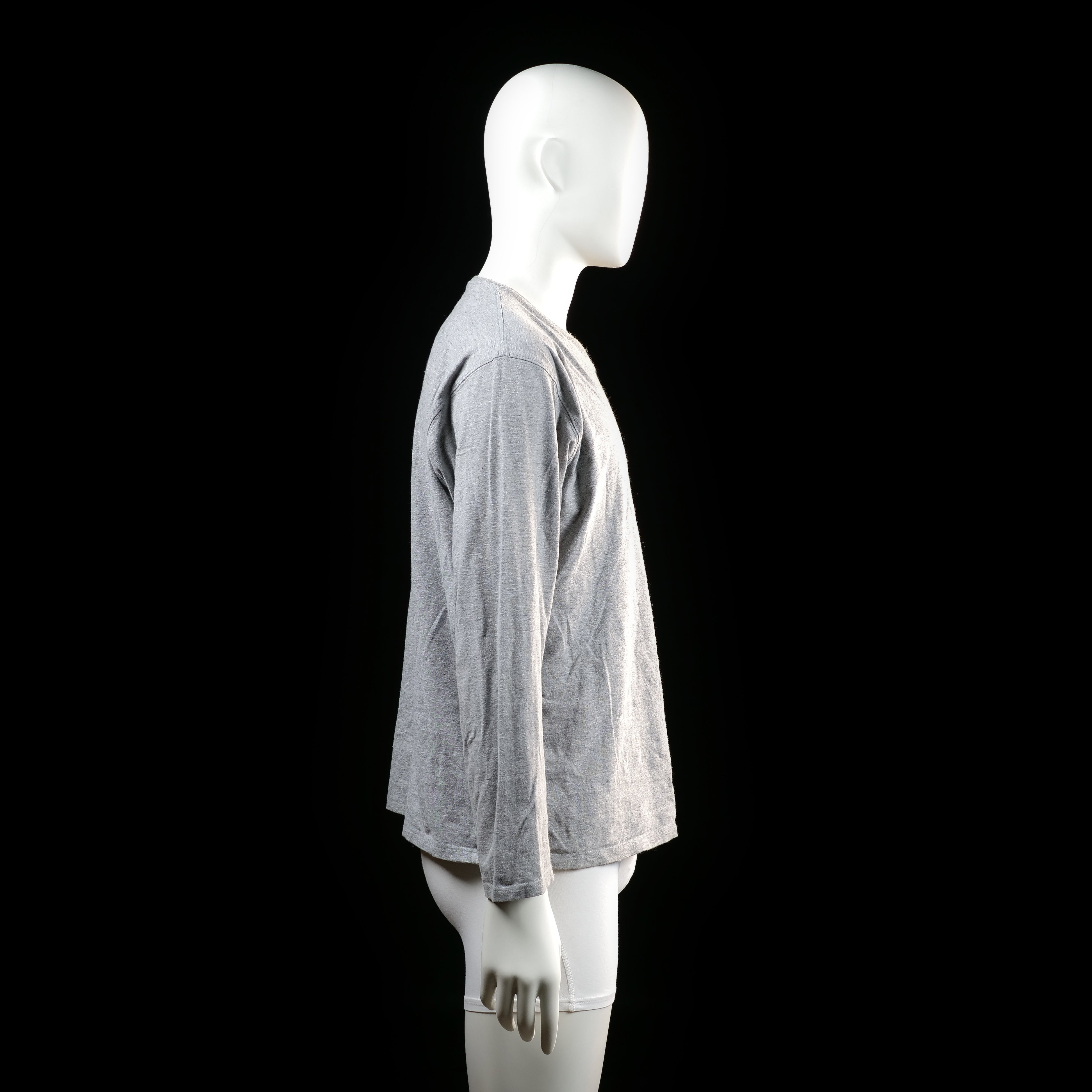 Long-sleeve top - Light Gray - Size L