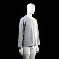 Long-sleeve top - Light Gray - Size L
