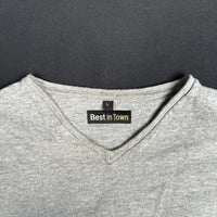 Long-sleeve top - Light Gray - Size L