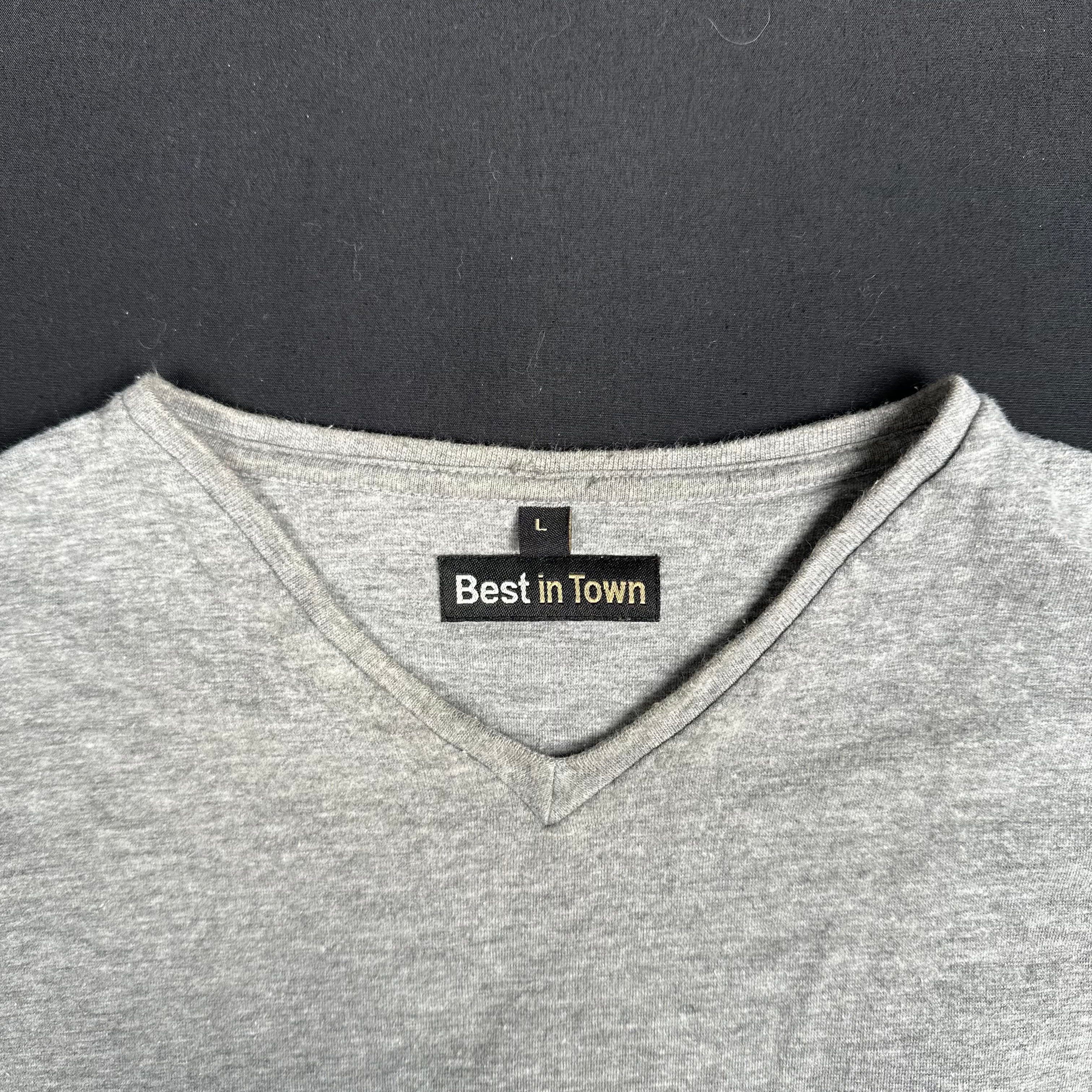 Long-sleeve top - Light Gray - Size L