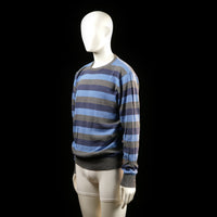 Sweater - Light Blue & Dark Gray - Size L