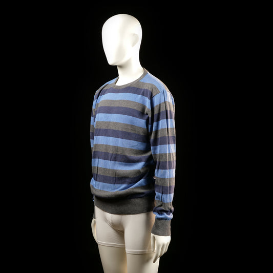 Sweater - Light Blue & Dark Gray - Size L