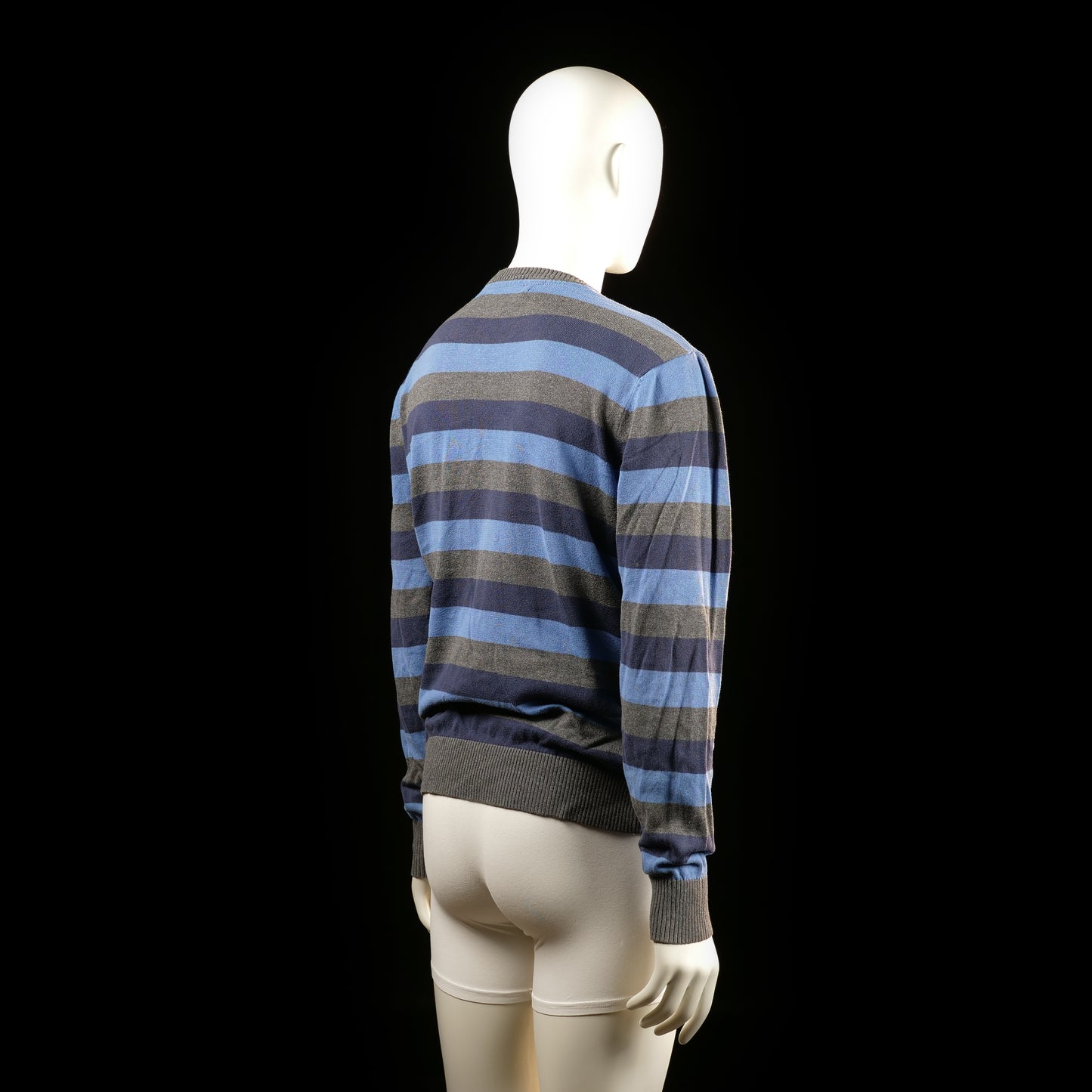 Sweater - Light Blue & Dark Gray - Size L
