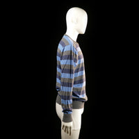 Sweater - Light Blue & Dark Gray - Size L