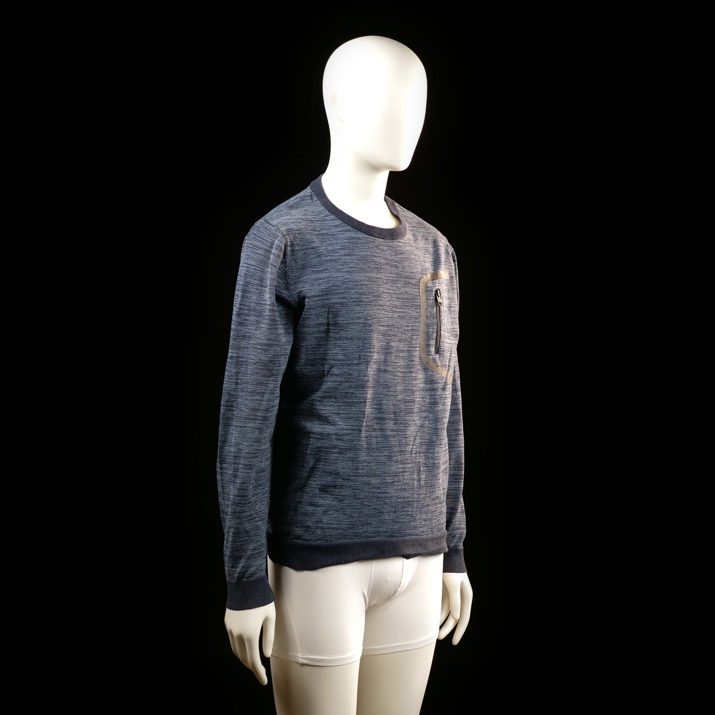 Sweatshirt - Denim Blue - Size L