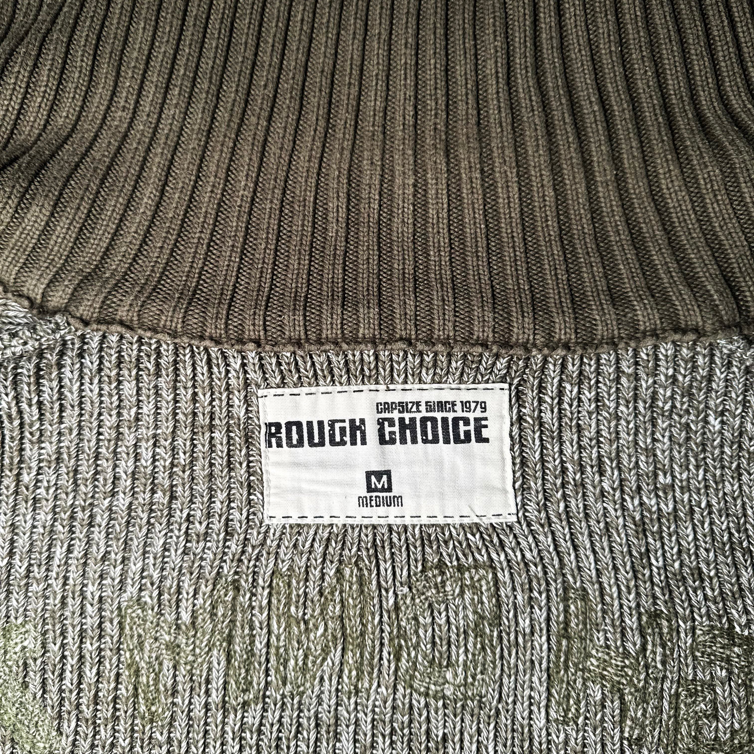 Fleece jacket - Gray & Brown - Size M