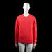 Gant - Sweater - Red - Size M - Long-sleeve sweater with ribbed cuffs, hem, and crew neckline. Small embroidered logo on the left chest.