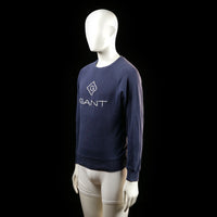 Sweatshirt - Navy & White - Size S