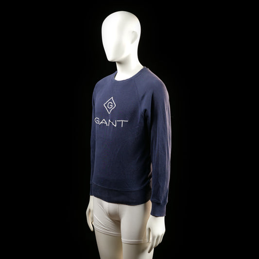 Sweatshirt - Navy & White - Size S