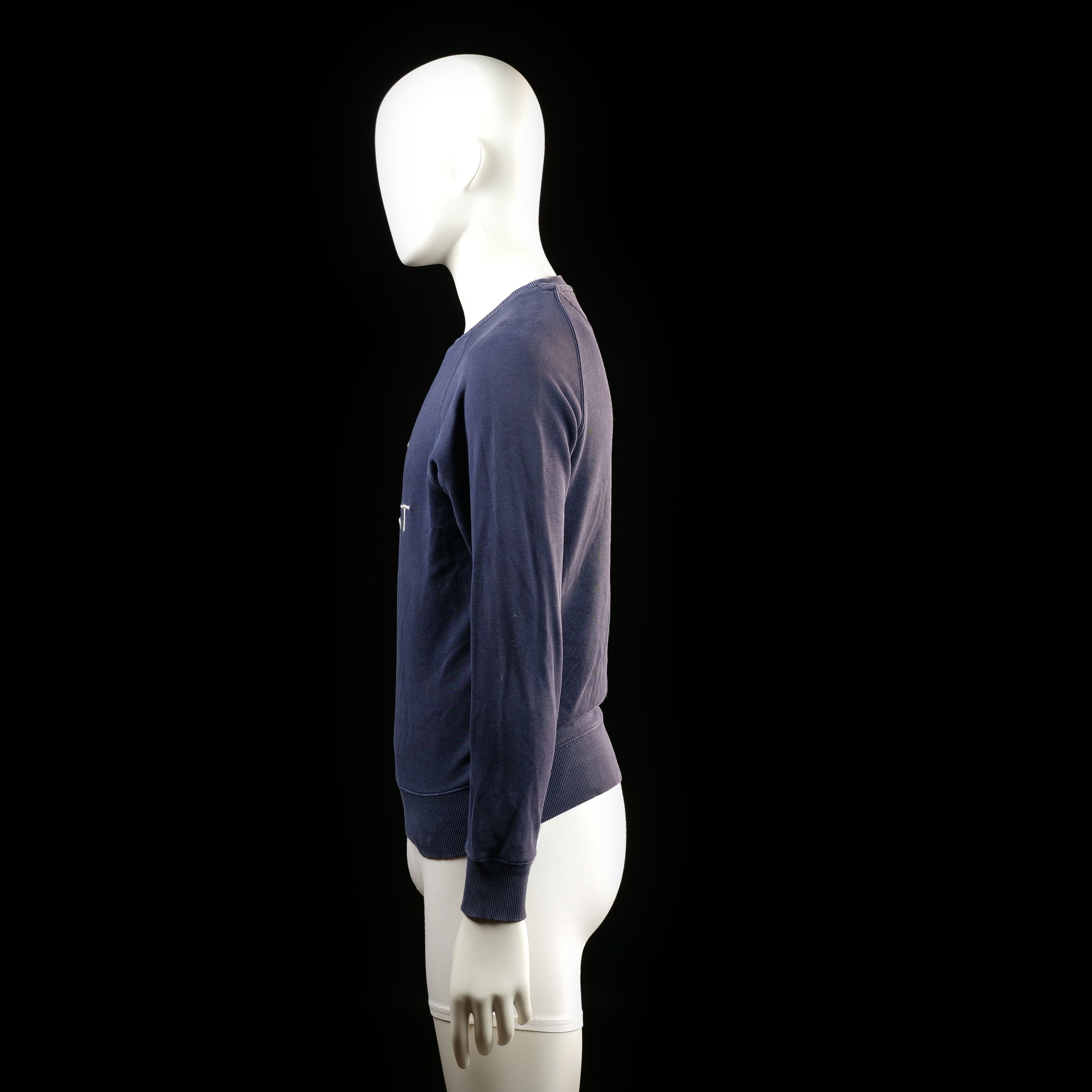 Sweatshirt - Navy & White - Size S