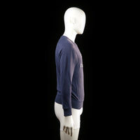 Sweatshirt - Navy & White - Size S