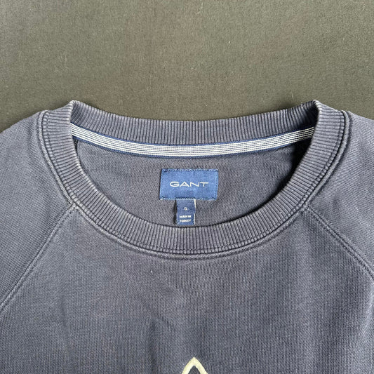 Sweatshirt - Navy & White - Size S