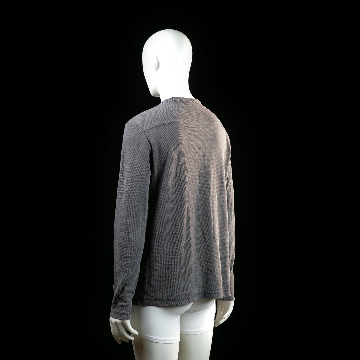 Long-sleeve top - Gray - Size L