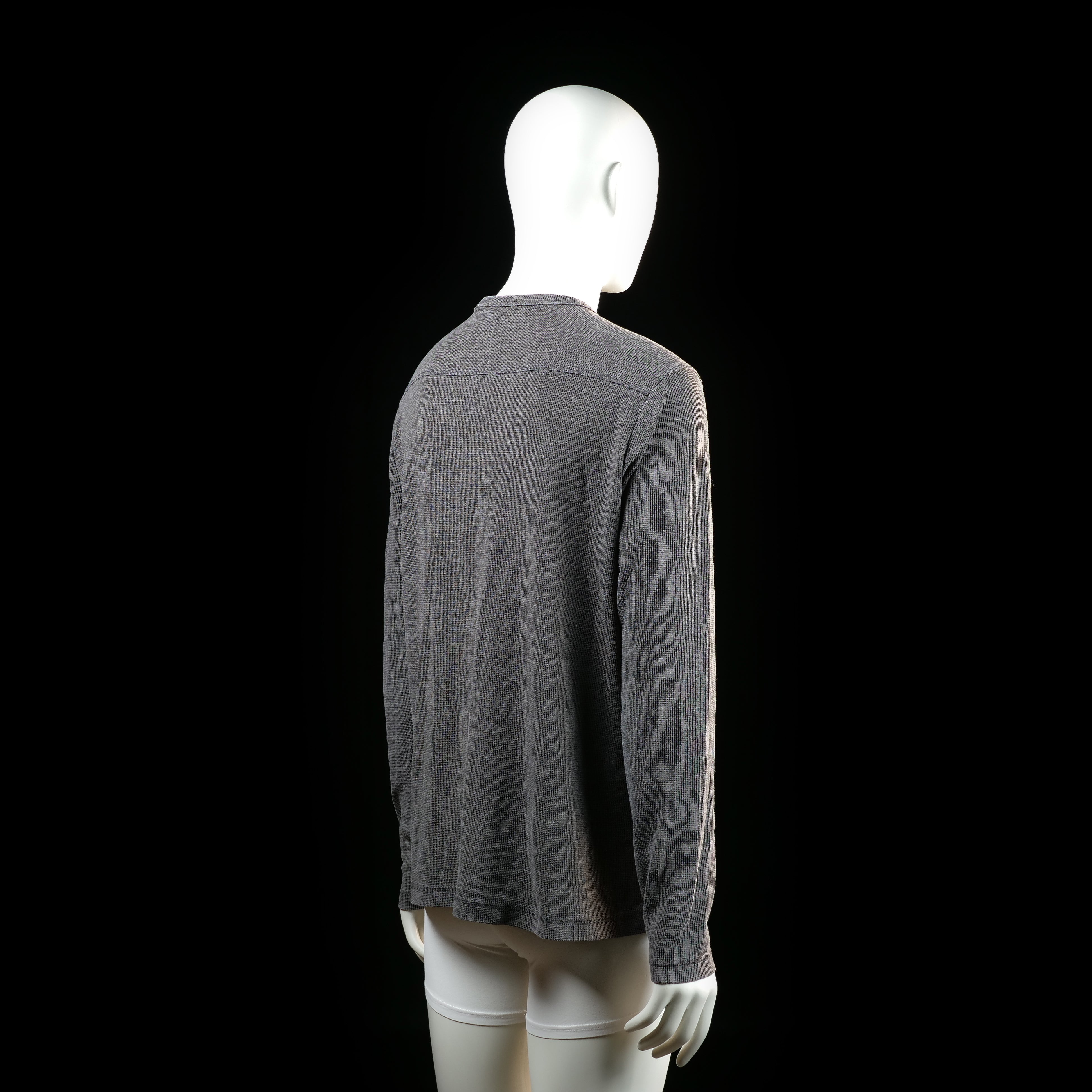 Long-sleeve top - Gray - Size L