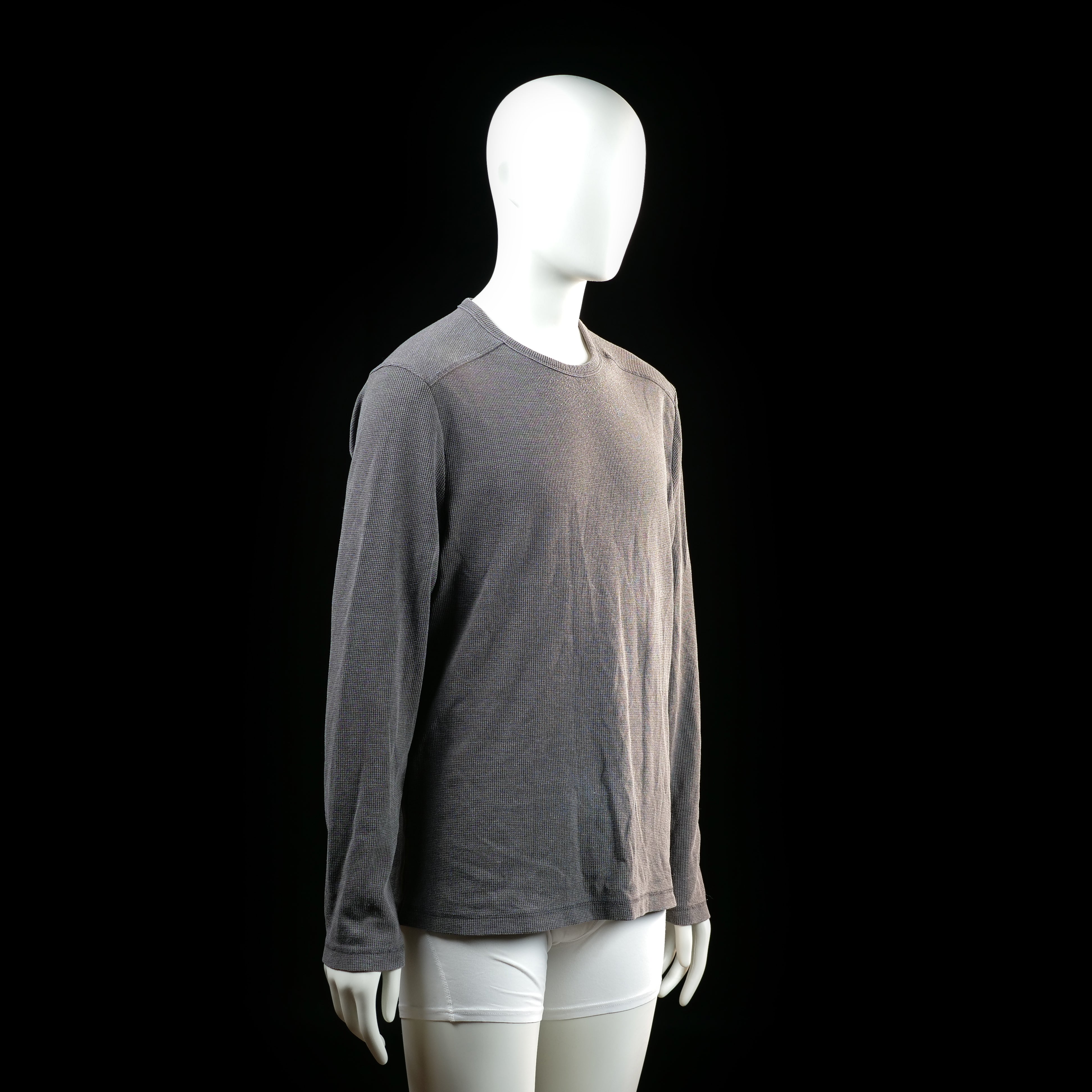 Long-sleeve top - Gray - Size L