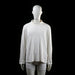Fynch-hatton - Turtleneck - White - Size XL - Long-sleeve top with a relaxed fit and a loosely structured turtleneck collar. Features a small chest logo detail on the left side.