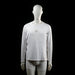 Nike - Sports top - White - Size XL - Long-sleeve athletic top with raglan sleeves and a small 