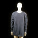 Dressmann - Sweater - Charcoal - Size 4XL - Long-sleeve waffle-knit sweater with ribbed crew neckline, cuffs, and hem. Slightly oversized fit with no visible closures or embellishments.
