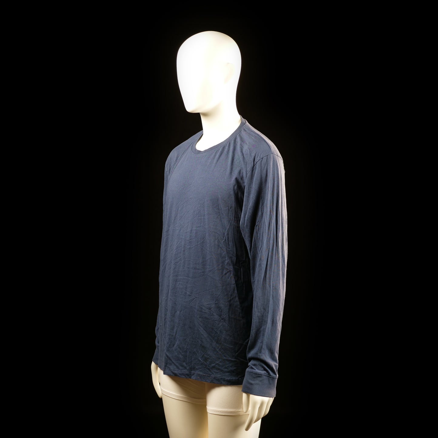 Long-sleeve top - Navy - Size L