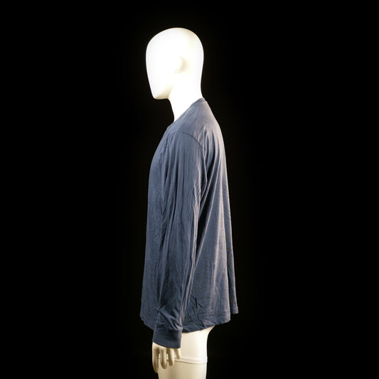 Long-sleeve top - Navy - Size L