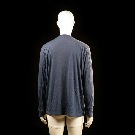 Long-sleeve top - Navy - Size L