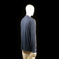 Long-sleeve top - Navy - Size L