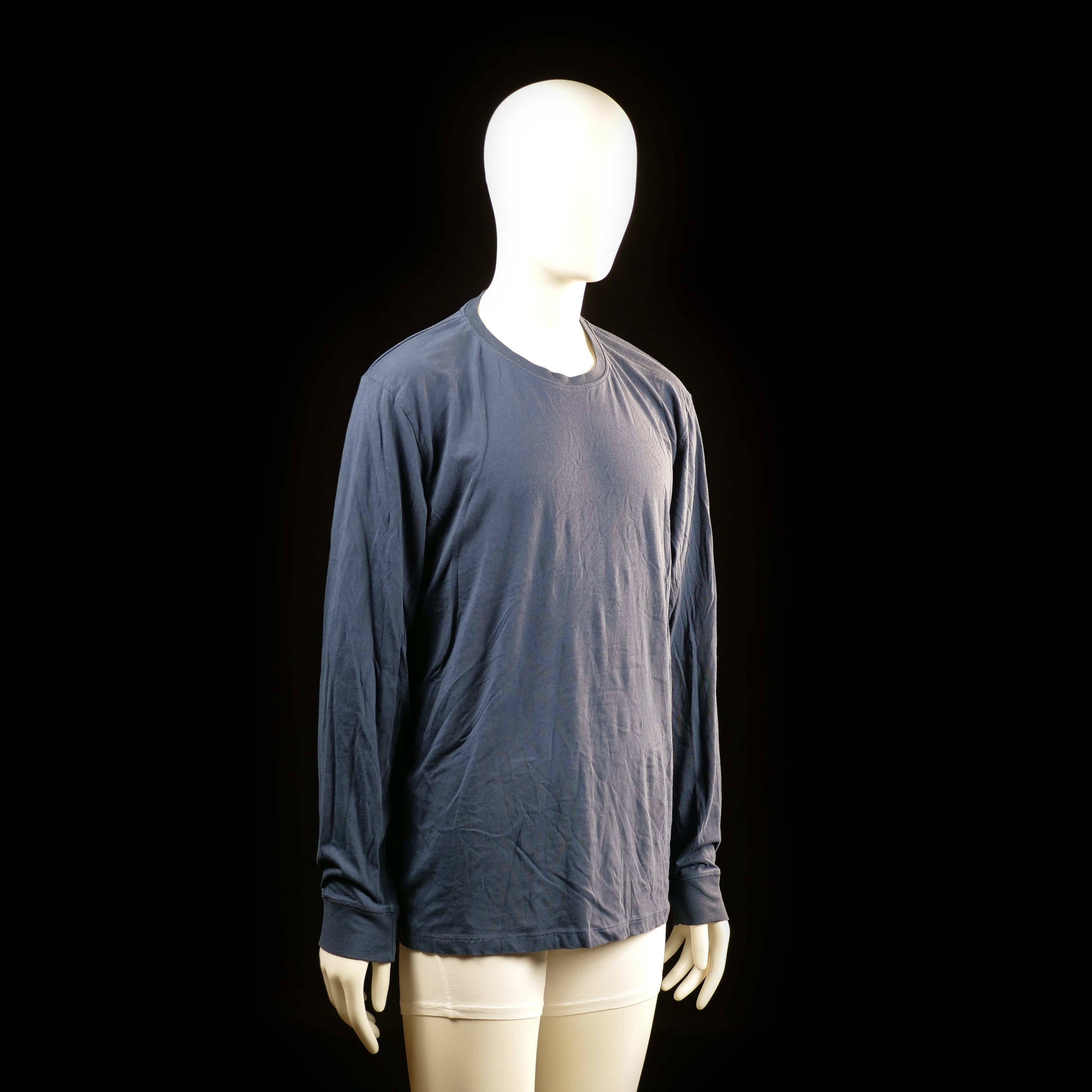Long-sleeve top - Navy - Size L