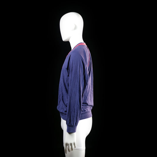 Sweatshirt - Navy & Red - Size M