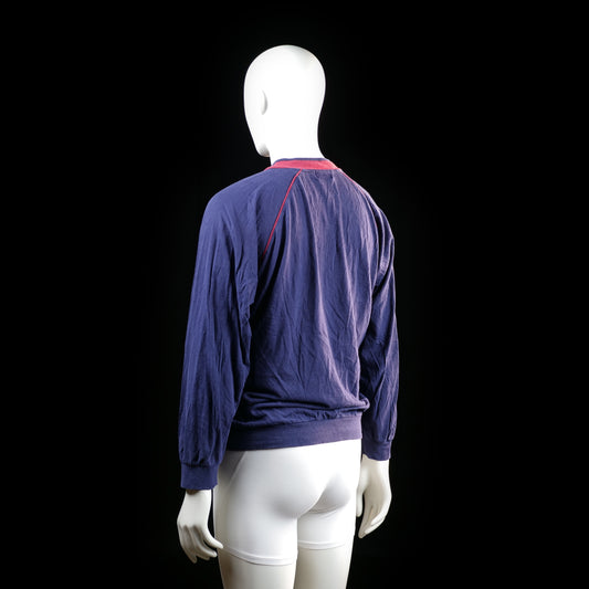 Sweatshirt - Navy & Red - Size M