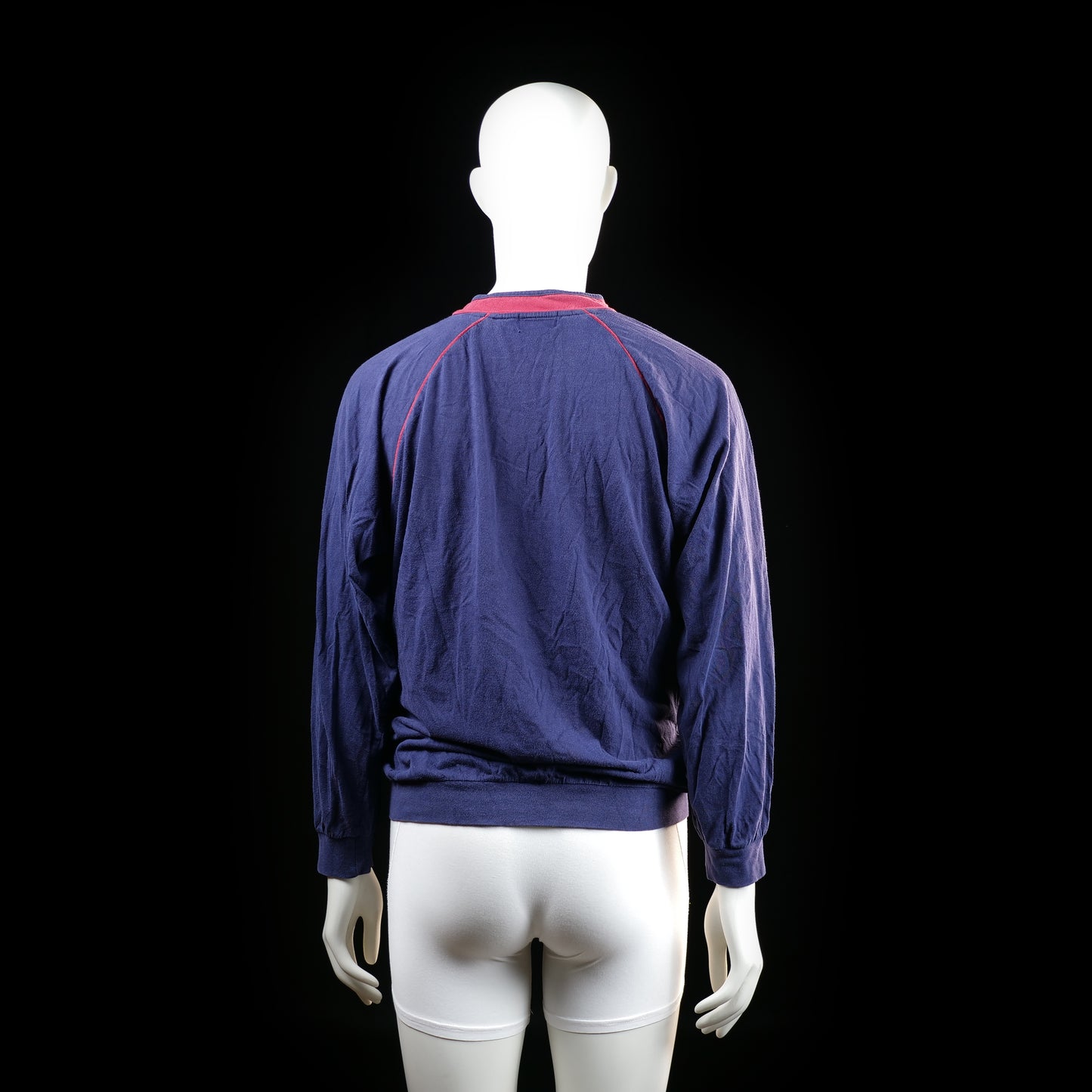 Sweatshirt - Navy & Red - Size M