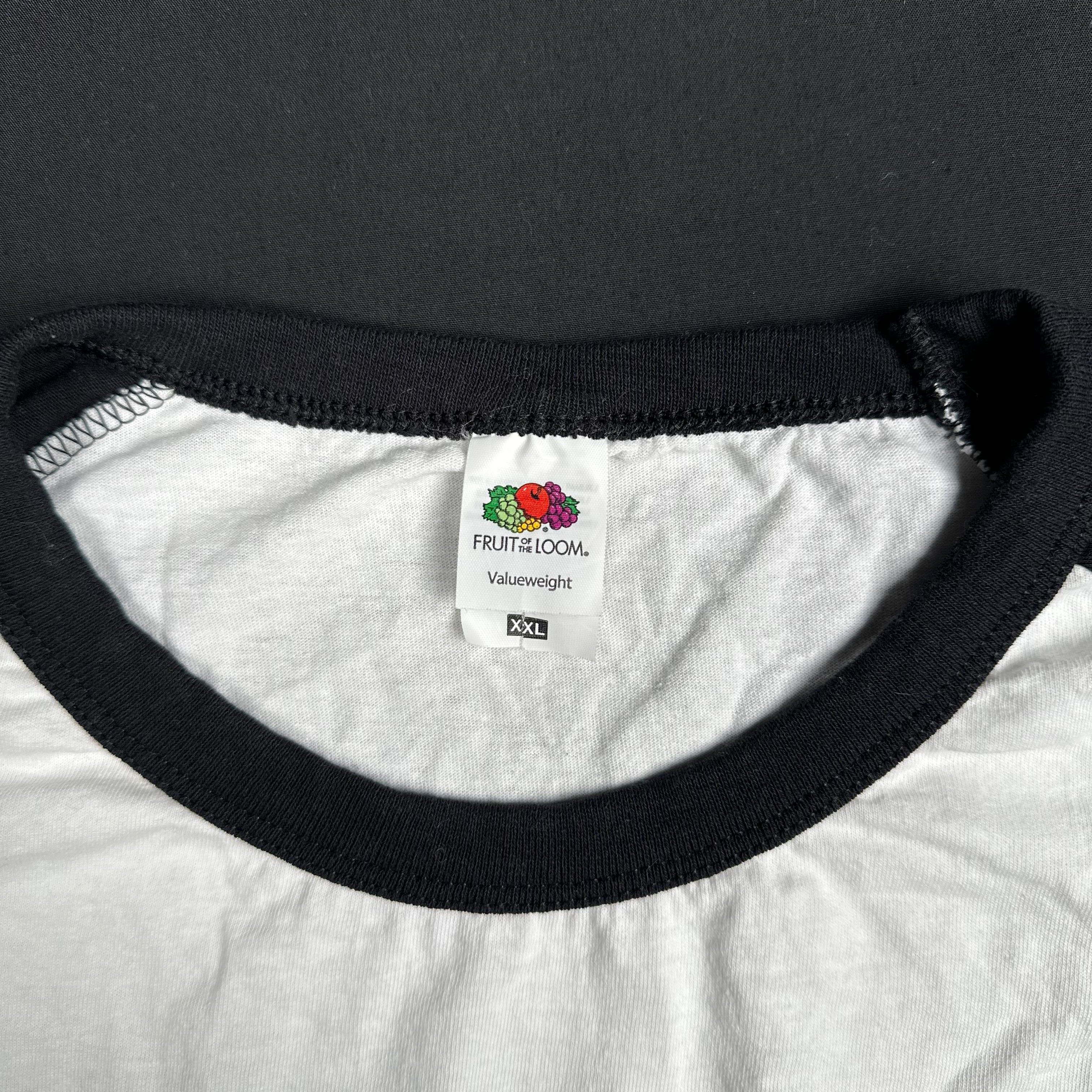 Long-sleeve top - White & Black - Size XXL