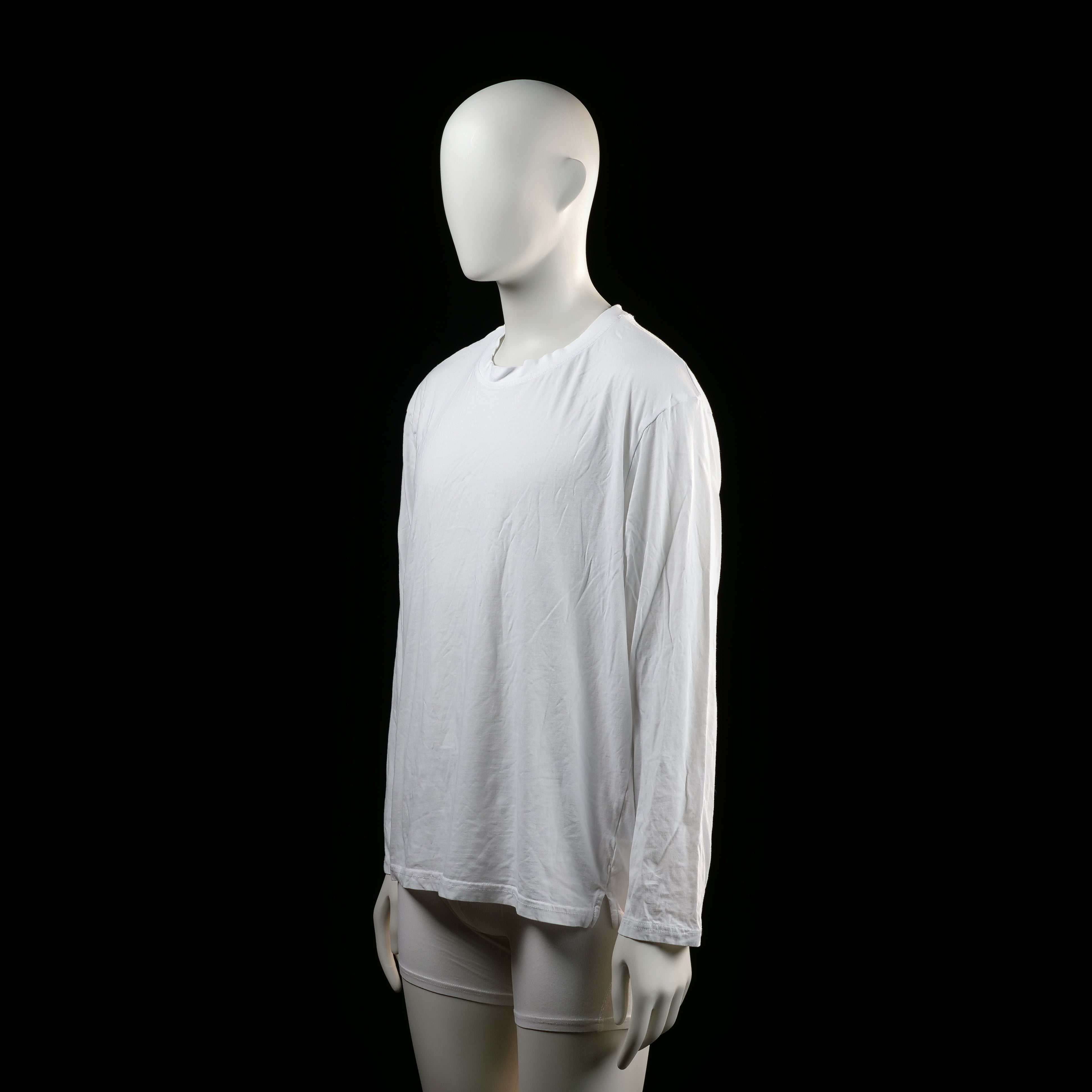 Long-sleeve top - White - Size L