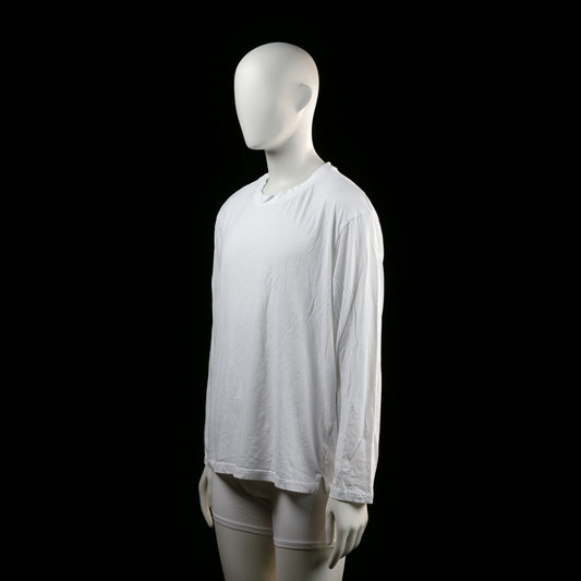 Long-sleeve top - White - Size L