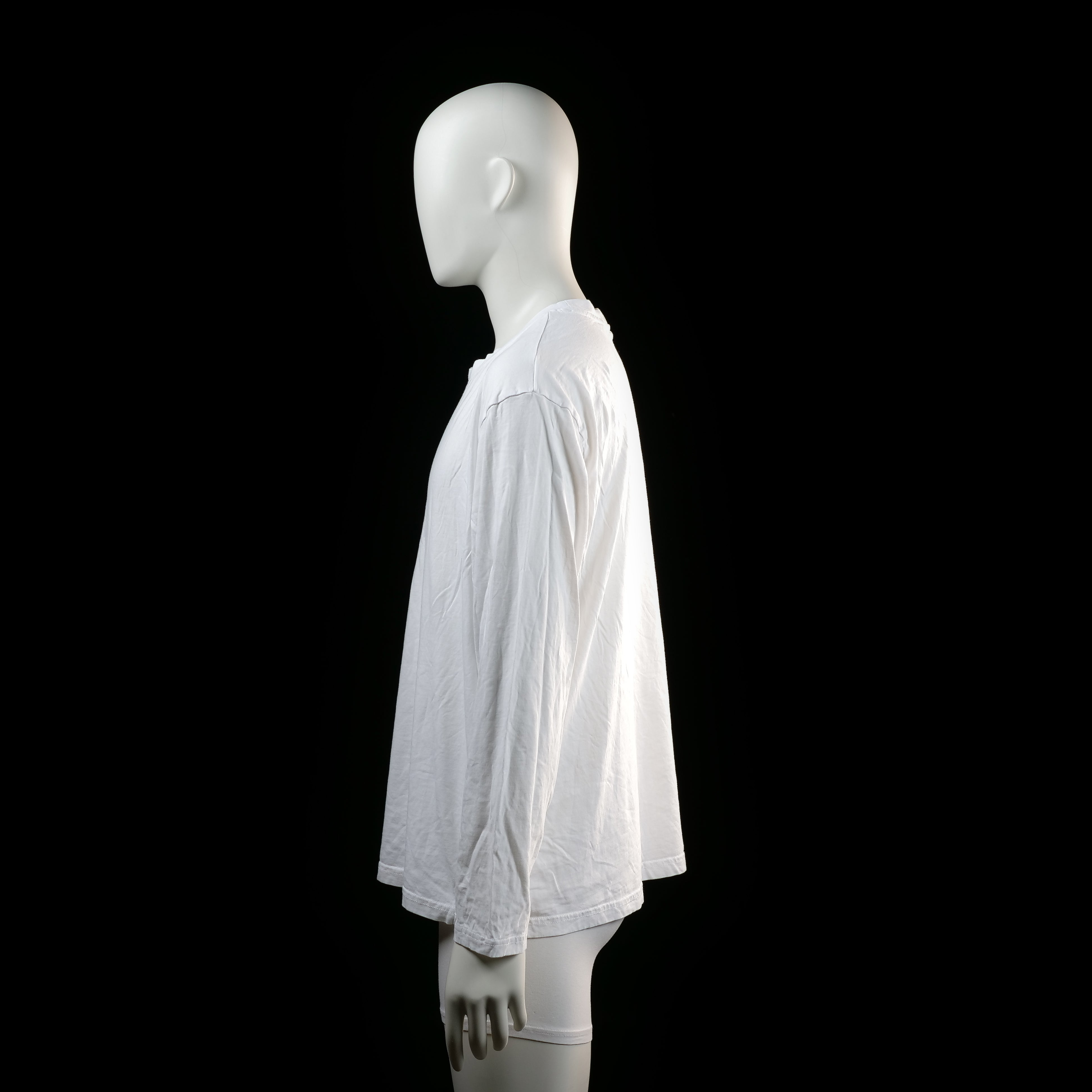 Long-sleeve top - White - Size L