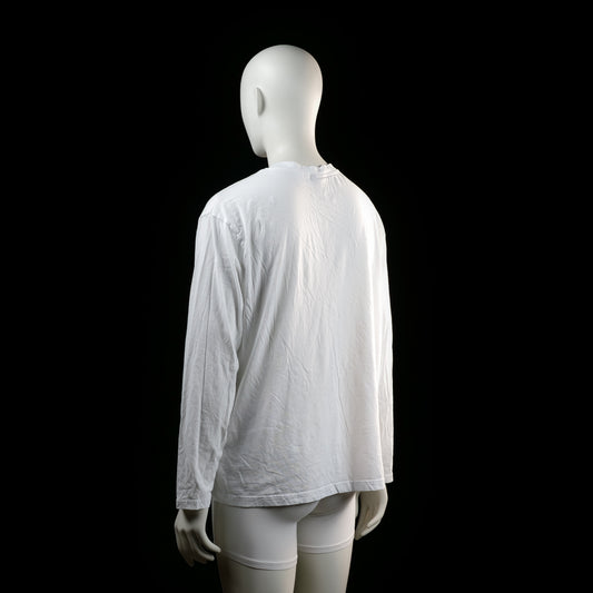 Long-sleeve top - White - Size L